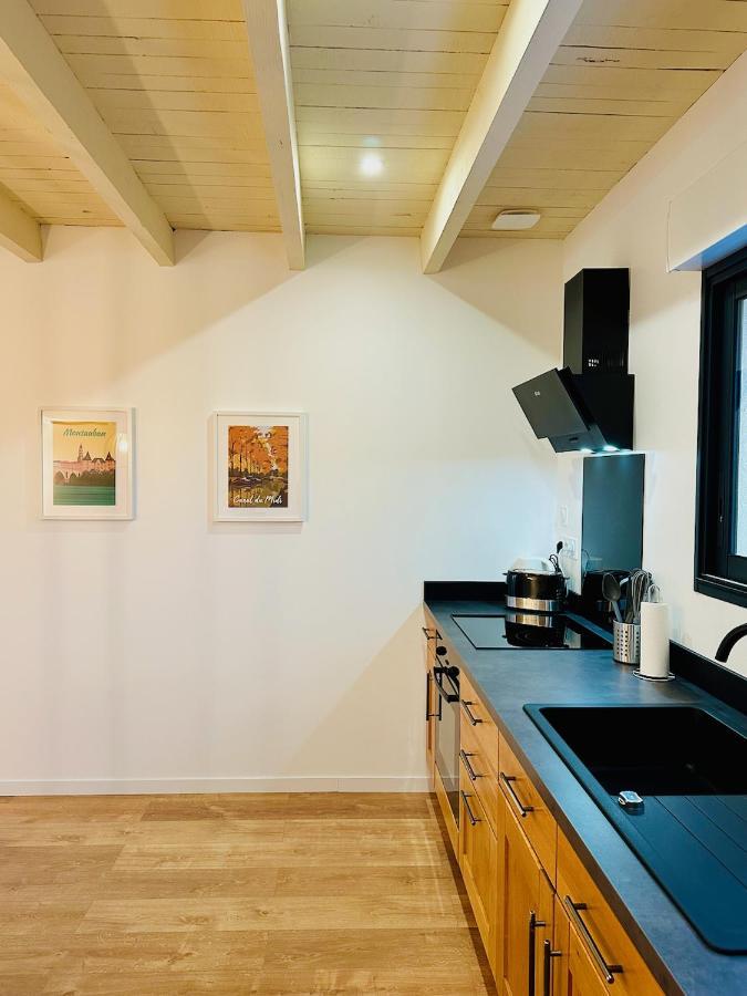 La Halte Occitane - Classe 3 Etoiles - Pour 6 Personnes, 3 Chambres, Parking, Terrasse, Tout Inclus Montauban Extérieur photo